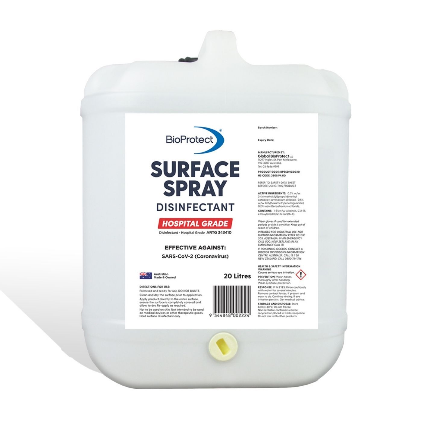 Disinfectant spray discount hospital grade