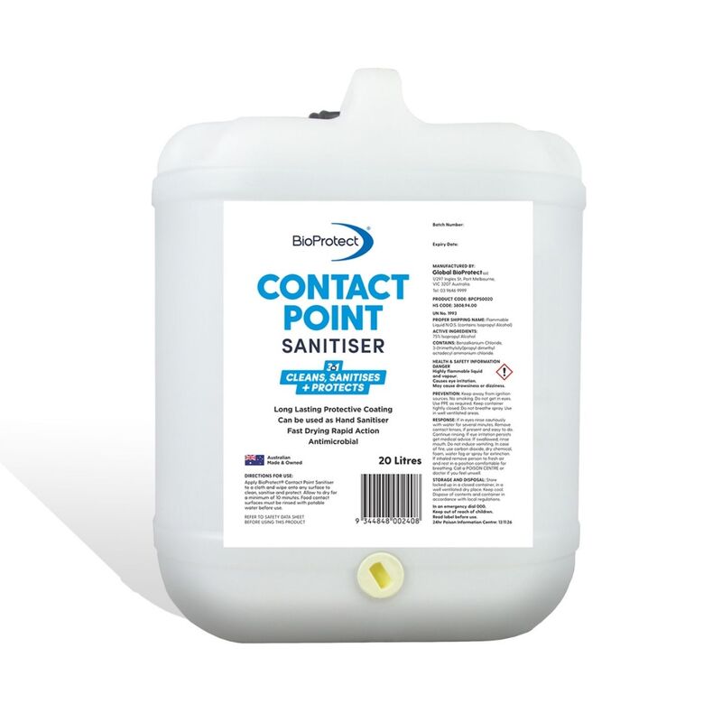 BioProtect Contact Point Sanitiser 20L