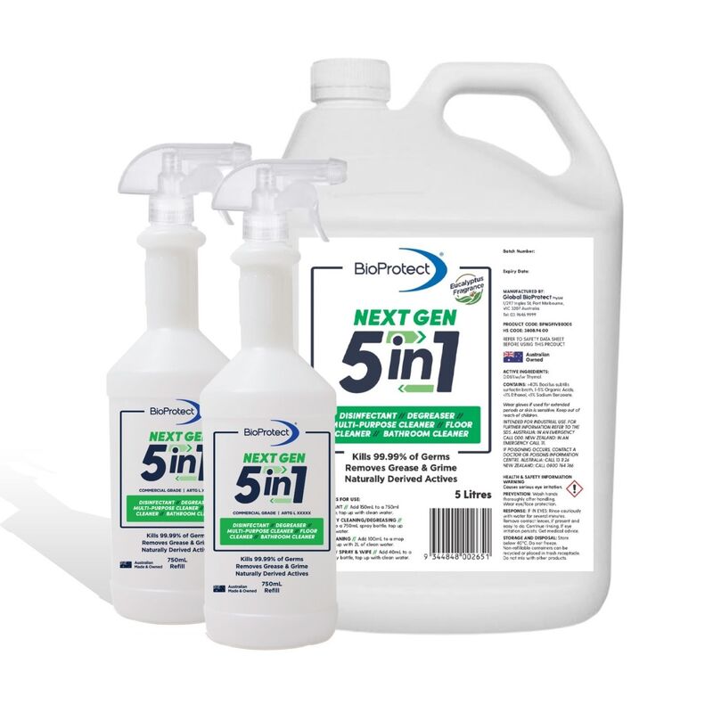 BioProtect Next Gen 5 in1 5L/2x Empty Spray