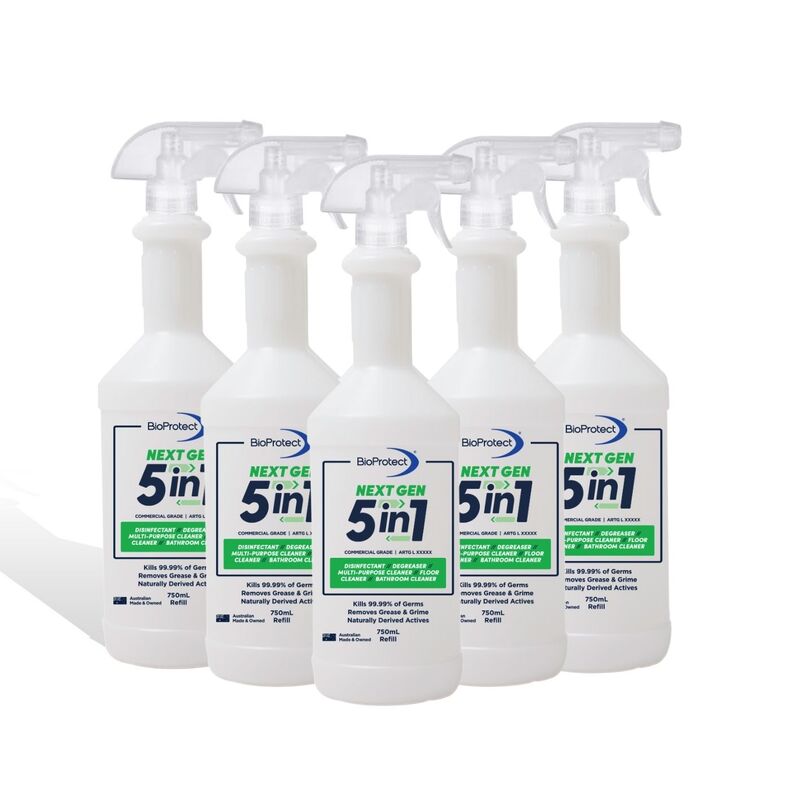 BioProtect Next Gen 5 in1 750ml x 5 Spray