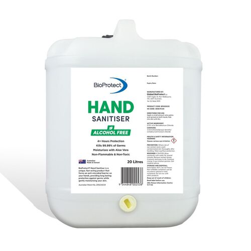 BioProtect Hand Sanitiser 20L