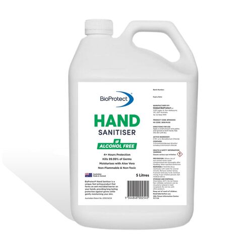 BioProtect Hand Sanitiser 5L
