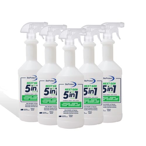 BioProtect Next Gen 5 in1 750ml x 5 Spray